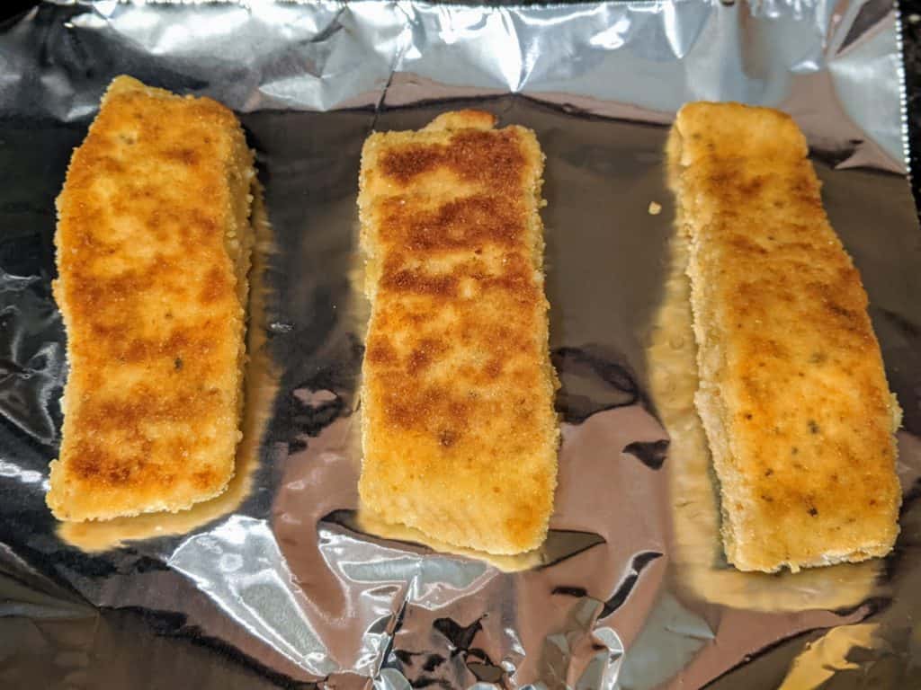 cooked salmon filets
