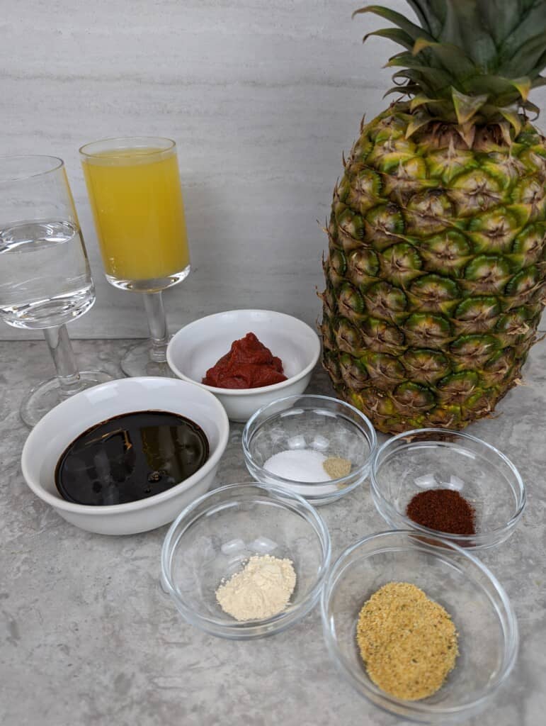 pineapple bbq sauce ingredients